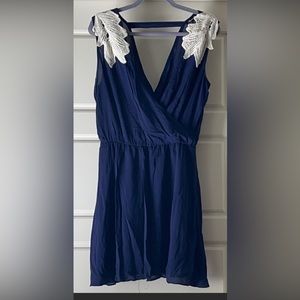 Navy blue dress